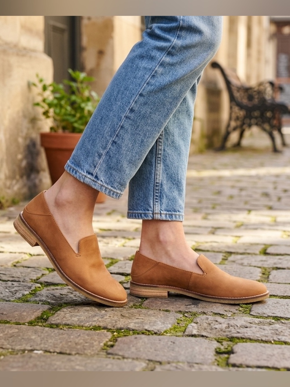 Sperry Women's Slip-On Loafers in Chestnut Brown